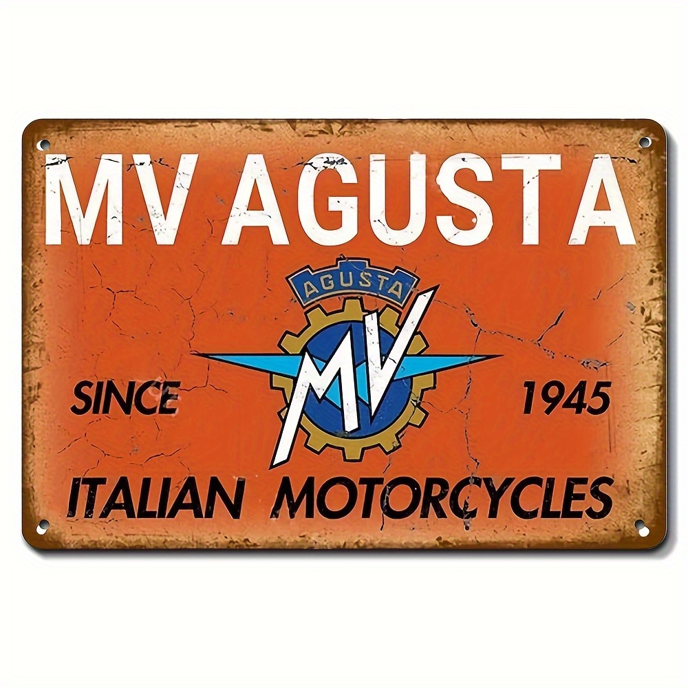 Home Cinema Classic - Papan Logam Sepeda Motor MV Agusta