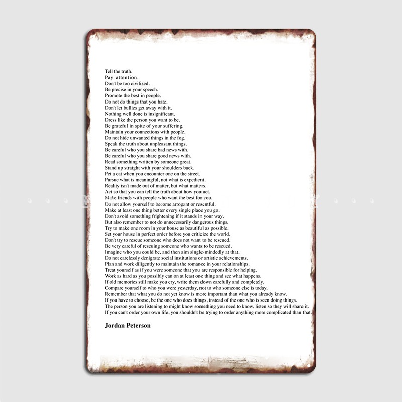 Home Cinema Quotes - Jordan Peterson Quotes Tanda Logam Cinema