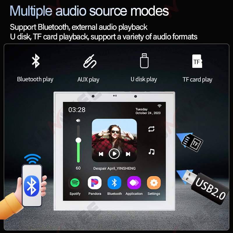Amplifier Audio Bluetooth 4 In - Home Cinema Bluetooth ulasan dan harga