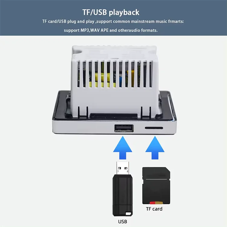 Amplifier Dinding Bluetooth ru - Home Cinema Bluetooth ulasan dan harga