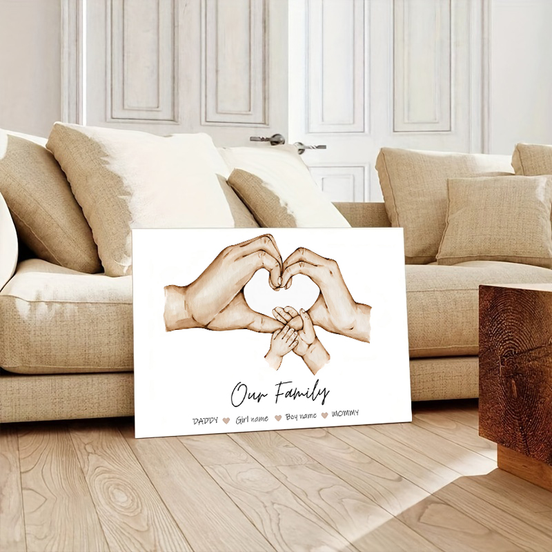 Lukisan Kanvas Nama Keluarga K - Home Cinema Wall Art ulasan dan harga