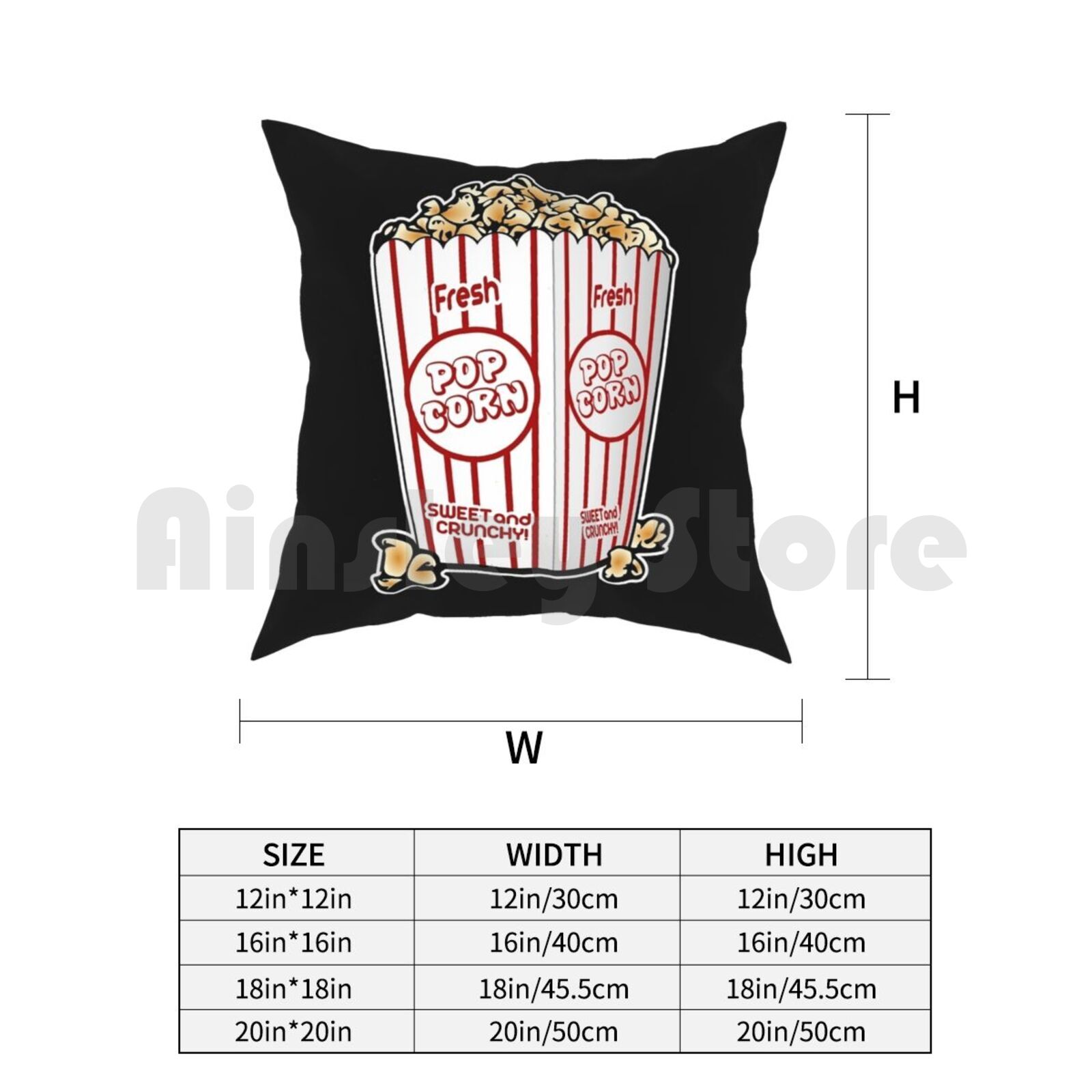 Sarung Bantal Paket Popcorn Bi - Home Cinema Food ulasan dan harga