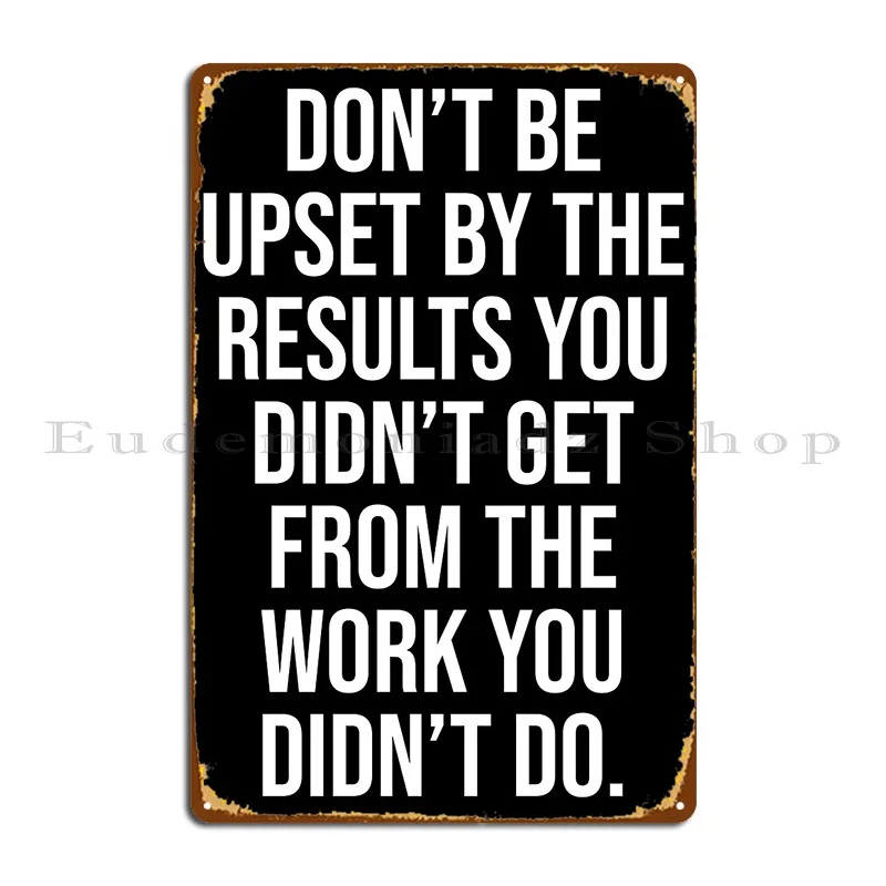 Plakat Logam Kutipan Motivasi  - Home Cinema Quotes ulasan dan harga
