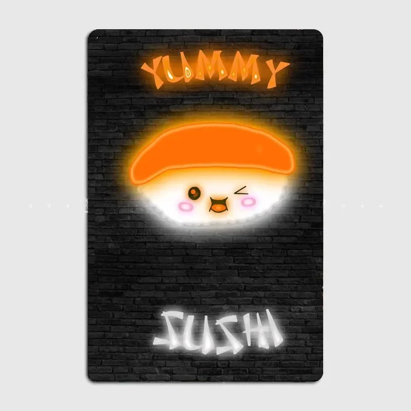 YUMMY SUSHI Food Neon Sign Met - Home Cinema Food ulasan dan harga