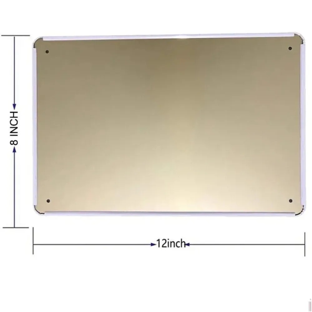 1 buah Papan Aluminium Retro y - Home Cinema Classic ulasan dan harga
