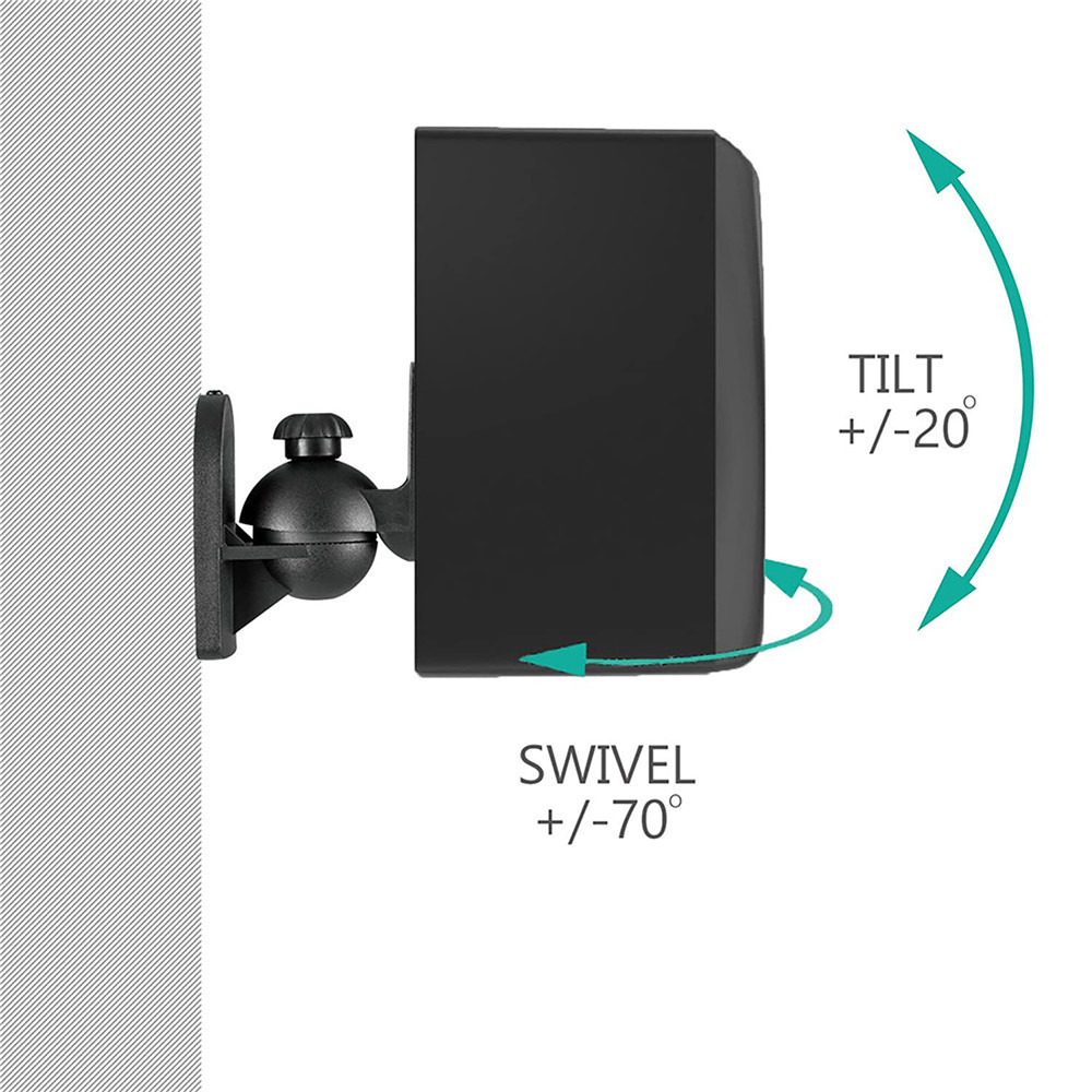 Braket suara Speaker dinding,  - Home Cinema Logitech Z906 ulasan dan harga