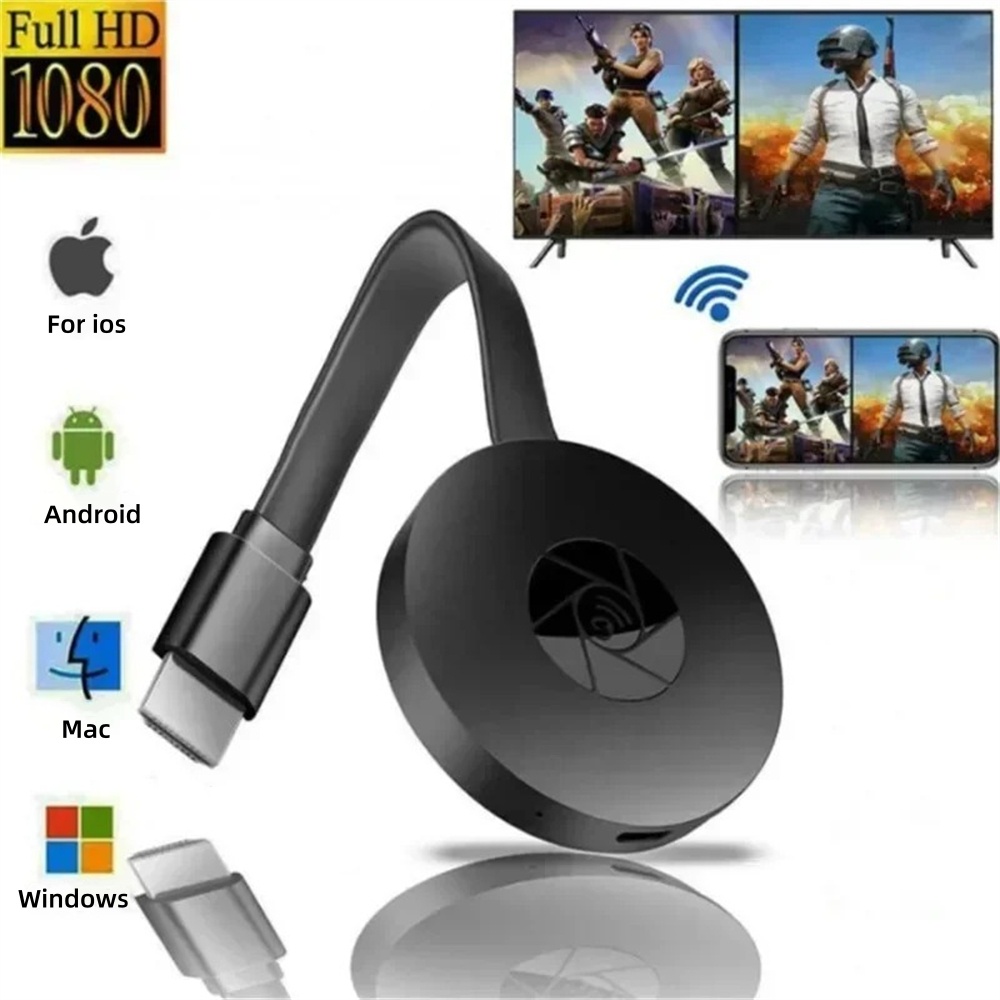 Dongle HDMI Nirkabel 1080P WIF - Smart Tv Stick ulasan dan harga