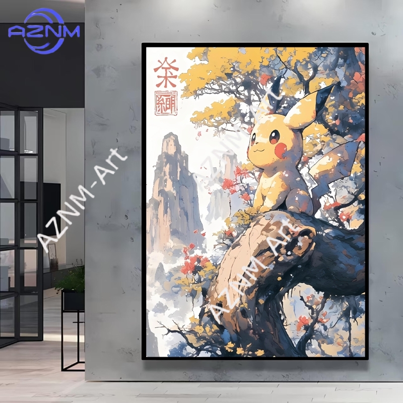 1 Buah Lukisan Karya Seni Kanv - Home Cinema Classic ulasan dan harga