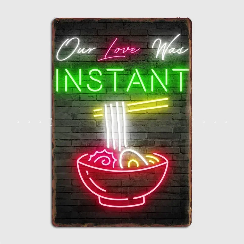Neon Love Noodles Food Neon Si - Home Cinema Food ulasan dan harga