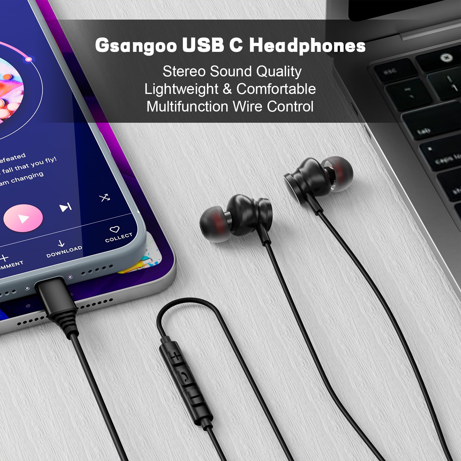 Headphone Berkabel Tipe C 3.5m - Home Cinema Amazon ulasan dan harga
