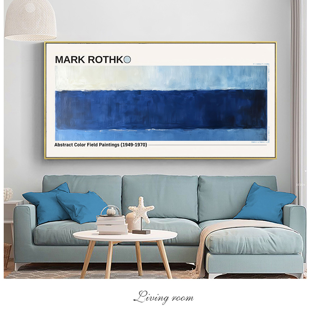 1 Buah Lukisan Kanvas Bidang W - Home Cinema Wall Art ulasan dan harga